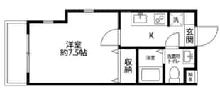 ピアコートTM東久留米弐番館の物件間取画像